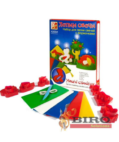 Set pentru confecționarea lumnărilor cu forme